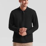 Fruit of the Loom - SS37 - PREMIUM LONG SLEEVE POLO SHIRT