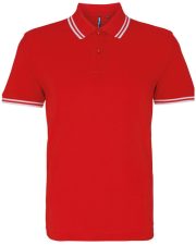 Asquith and Fox - AQ011 - MENS CLASSIC FIT TIPPED POLO - Image 6