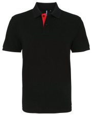 Asquith and Fox - AQ012 - MENS CLASSIC FIT CONTRAST POLO SHIRT - Image 9
