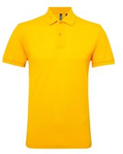 Asquith and Fox - AQ015 - MENS POLYCOTTON BLEND POLO - Image 4