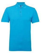 Asquith and Fox - AQ015 - MENS POLYCOTTON BLEND POLO - Image 3