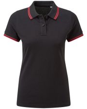 Asquith and Fox - AQ021 - LADIES CLASSIC FIT TIPPED POLO SHIRT - Image 6