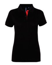 Asquith and Fox - AQ022 - LADIES CONTRAST POLO - Image 8