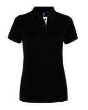 Asquith and Fox - AQ022 - LADIES CONTRAST POLO - Image 7