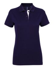 Asquith and Fox - AQ022 - LADIES CONTRAST POLO - Image 5