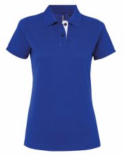 Asquith and Fox - AQ022 - LADIES CONTRAST POLO - Image 3