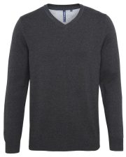 Asquith and Fox - AQ042 - MENS COTTON BLEND V-NECK SWEATER - Image 3
