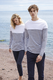 Front Row - FR134 - LONG SLEEVE STRIPED T-SHIRT
