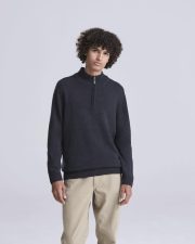 Ecologie - EA061 - WAKHAN 1/4 ZIP SUSTAINABLE SWEATER