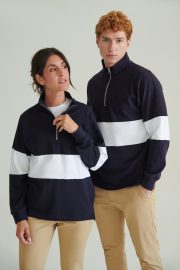 Front Row - FR6 - PANELLED 1/4 ZIP