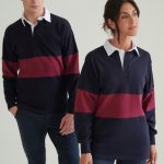 Front Row - FR7 - PANELLED RUGBY SHIRT