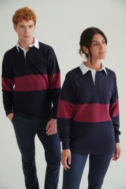 Front Row - FR7 - PANELLED RUGBY SHIRT