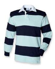 Front Row - FR8 - SEWN STRIPE LONG SLEEVE RUGBY SHIRT - Image 4