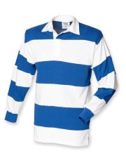 Front Row - FR8 - SEWN STRIPE LONG SLEEVE RUGBY SHIRT - Image 2