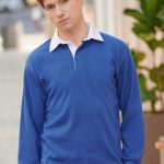 Front Row - FR100 - LONG SLEEVE PLAIN RUGBY SHIRT