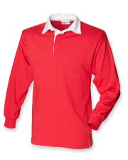 Front Row - FR100 - LONG SLEEVE PLAIN RUGBY SHIRT - Image 5