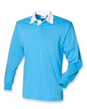 Front Row - FR100 - LONG SLEEVE PLAIN RUGBY SHIRT - Image 3