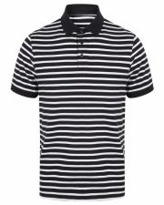 Front Row - FR230 - STRIPED JERSEY POLO SHIRT - Image 3