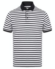Front Row - FR230 - STRIPED JERSEY POLO SHIRT - Image 2