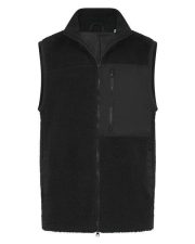 Front Row - FR855 - RECYCLED SHERPA GILET - Image 5