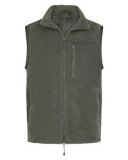 Front Row - FR855 - RECYCLED SHERPA GILET - Image 4