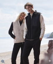 Front Row - FR855 - RECYCLED SHERPA GILET