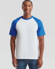Fruit of the Loom - SS08 - VALUEWEIGHT SHORT SLEEVE BASEBALL T