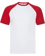 Fruit of the Loom - SS08 - VALUEWEIGHT SHORT SLEEVE BASEBALL T - Image 3