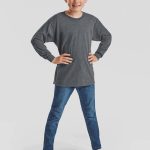 Fruit of the Loom - SS19B - KIDS VALUEWEIGHT LONG SLEEVE T