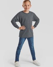 Fruit of the Loom - SS19B - KIDS VALUEWEIGHT LONG SLEEVE T