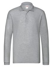 Fruit of the Loom - SS37 - PREMIUM LONG SLEEVE POLO SHIRT - Image 9