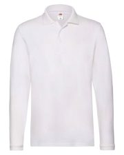 Fruit of the Loom - SS37 - PREMIUM LONG SLEEVE POLO SHIRT - Image 3