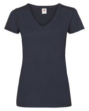Fruit of the Loom - SS45 - LADIES VALUEWEIGHT V-NECK T - Image 2