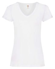 Fruit of the Loom - SS45 - LADIES VALUEWEIGHT V-NECK T - Image 3