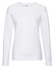 Fruit of the Loom - SS72 - LADIES LIGHTWEIGHT RAGLAN SWEAT - Image 2