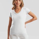 Fruit of the Loom - SS156 - LADIES ICONIC 150 V NECK T