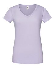 Fruit of the Loom - SS156 - LADIES ICONIC 150 V NECK T - Image 3