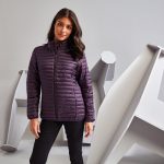 2786 - TS018F - LADIES TRIBE FINELINE PADDED JACKET