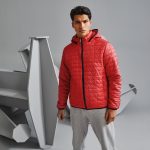 2786 - TS023 - HONEYCOMB HOODED JACKET