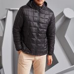 2786 - TS025 - BOX QUILT HOODED JACKET
