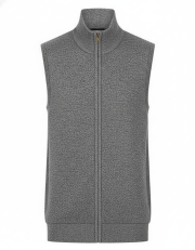 Henbury - H711 - MENS SLEEVELESS ZIP JUMPER - Image 2