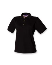 Henbury - H121 - LADIES CLASSIC COTTON PIQUE POLO SHIRT - Image 3