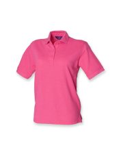 Henbury - H401 - LADIES 65/35 CLASSIC POLO SHIRT - Image 14