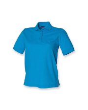 Henbury - H401 - LADIES 65/35 CLASSIC POLO SHIRT - Image 5