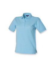 Henbury - H401 - LADIES 65/35 CLASSIC POLO SHIRT - Image 4