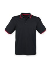 Henbury - H482 - COOLPLUS SHORT SLEEVE TIPPED POLO SHIRT - Image 5
