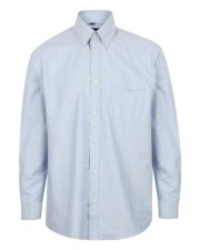 Henbury - H510 - MENS CLASSIC LONG SLEEVE OXFORD SHIRT - Image 3