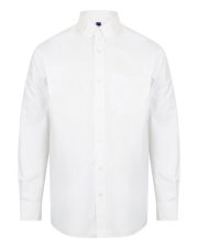 Henbury - H510 - MENS CLASSIC LONG SLEEVE OXFORD SHIRT - Image 2