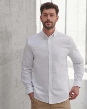 Henbury - H512C - MENS MODERN LONG SLEEVED OXFORD SHIRT - CLASSIC FIT