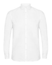 Henbury - H512R - MENS LONG SLEEVE MODERN OXFORD SHIRT - REGULAR FIT - Image 3